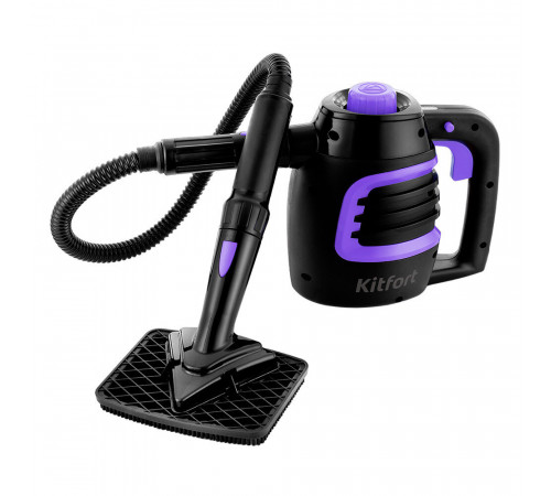 Пароочиститель Kitfort KT-930 черно-фиолетовый Пароочиститель Kitfort KT-930 черно-фиолетовый