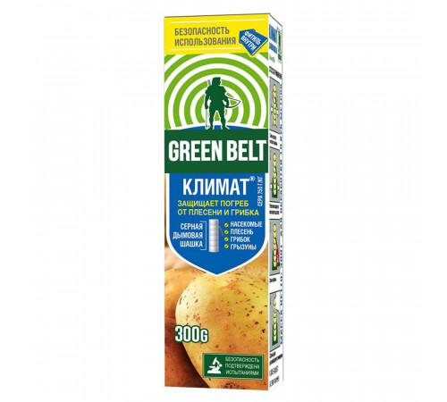 Шашка серная для дезинфекции погребов Green Belt Климат 300 г Шашка серная для дезинфекции погребов Green Belt Климат 300 г
