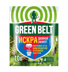 Средство для защиты растений от вредителей Green Belt Искра двойной эффект 10 г
