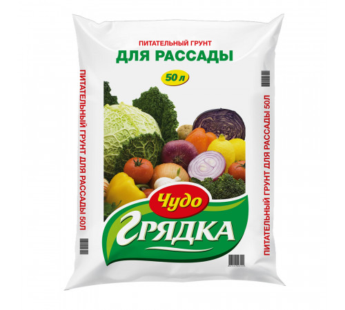 Торфогрунт Чудо Грядка для рассады 50 л Торфогрунт Чудо Грядка для рассады 50 л