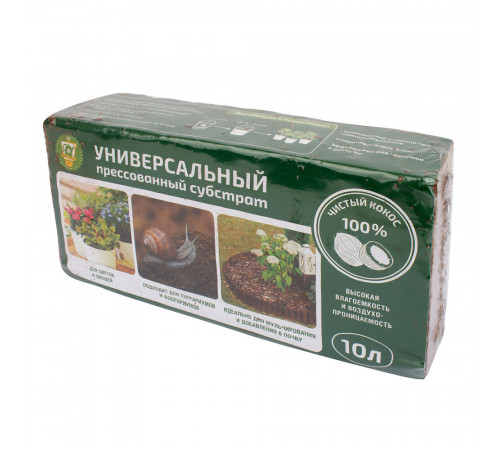 Субстрат Garden Show универсальный кокосовый 10 л Субстрат Garden Show универсальный кокосовый 10 л