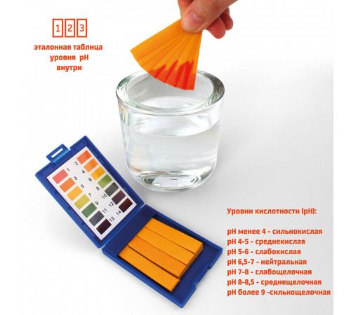 Бумага лакмусовая pH-тестер Garden Show (466367) (80 шт.) Бумага лакмусовая pH-тестер Garden Show (466367) (80 шт.)