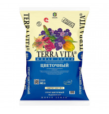 Почвогрунт Terra Vita для цветов 40 л