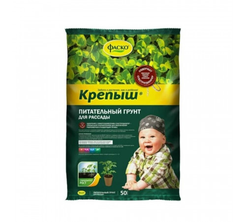 Почвогрунт Фаско Крепыш для рассады 50 л Почвогрунт Фаско Крепыш для рассады 50 л