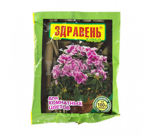 Удобрение сухое для комнатных цветов концентрат Здравень Турбо Ваше хозяйство 150 г Удобрение сухое для комнатных цветов концентрат Здравень Турбо Ваше хозяйство 150 г
