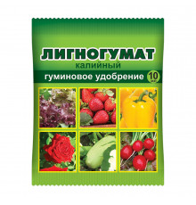 Удобрение калийное жидкое универсальное Лигногумат Ваше хозяйство 10 мл