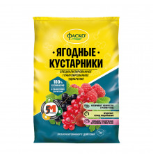 Удобрение минеральное для ягодных кустарников гранулированное Фаско 1 кг
