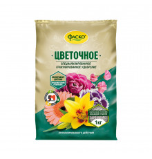 Удобрение минеральное для цветов гранулированное Фаско 1 кг
