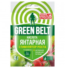 Регулятор роста для растений Янтарная кислота Green Belt 4 г