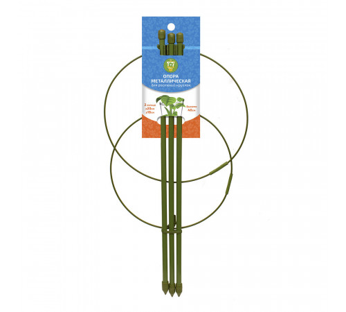 Опора для растений Garden Show круглая металл 400 мм (466336) Опора для растений Garden Show круглая металл 400 мм (466336)