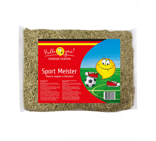 Семена газонной травы Sport Meister Gras Газон Сити 0,3 кг Семена газонной травы Sport Meister Gras Газон Сити 0,3 кг