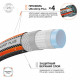 Шланг поливочный 3/4 25 м шестислойный Daewoo UltraGrip Plus ПВХ (DWH 5134)
