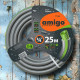 Шланг поливочный 3/4 25 м трехслойный Amigo ПВХ (77169)