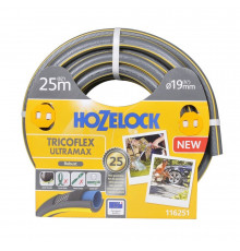 Шланг поливочный 3/4 25 м пятислойный HoZelock Tricoflex Ultramax ПВХ (116251)