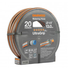 Шланг поливочный 1/2 20 м шестислойный Daewoo UltraGrip Plus ПВХ (DWH 5113)