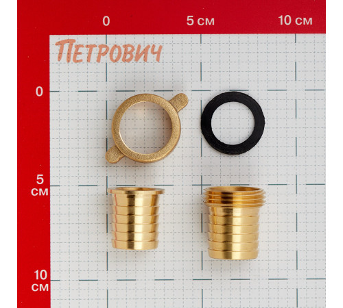 Соединитель 1' для поливочного шланга Профитт латунный (101191)