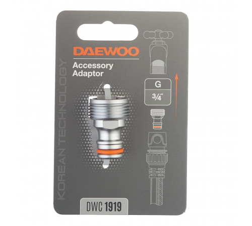 Адаптер 3/4 для крана Daewoo металлический (DWC 5919)