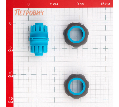 Муфта 3/4 для шланга Plantic Light полипропиленовая (39372-01) Муфта 3/4 для шланга Plantic Light полипропиленовая (39372-01)