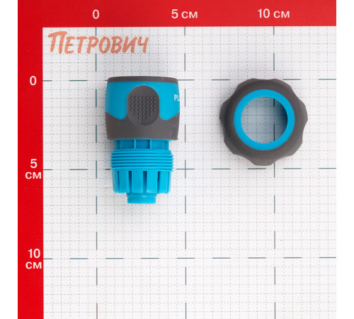Коннектор 3/4 для шланга Plantic Light полипропиленовый (39371-01) Коннектор 3/4 для шланга Plantic Light полипропиленовый (39371-01)
