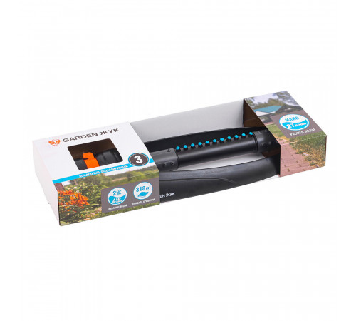 Дождеватель 1/2х3/4 Garden Жук пластиковый осциллирующий 4 режима (322721-00) Дождеватель 1/2х3/4 Garden Жук пластиковый осциллирующий 4 режима (322721-00)