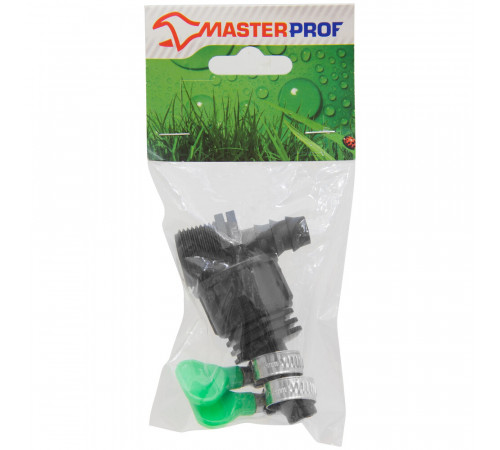 Набор 3/4 для подключения таймера капельного полива MasterProf Classic (ДС.071355) Набор 3/4 для подключения таймера капельного полива MasterProf Classic (ДС.071355)