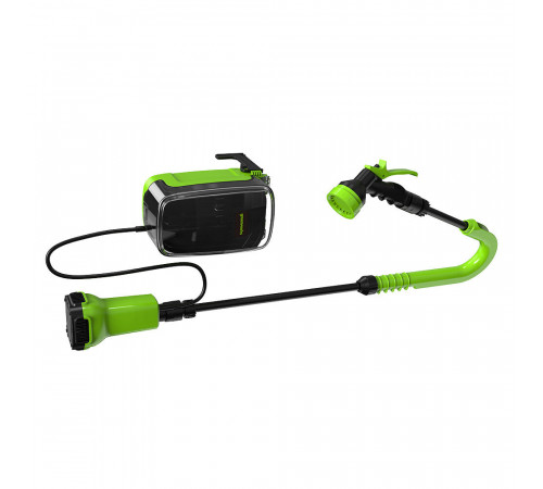 Насос аккумуляторный для полива из бочки Greenworks 24V G24SWP со шлангом 2 м и распылителем (3401007) Насос аккумуляторный для полива из бочки Greenworks 24V G24SWP со шлангом 2 м и распылителем (3401007)