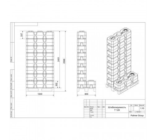 Канистра для жидкостей Polimer Group Т 120 120 л пластиковая с крышкой белая Канистра для жидкостей Polimer Group Т 120 120 л пластиковая с крышкой белая