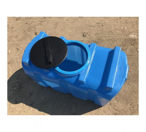 Бак для жидкостей Polimer Group R 200 200 л пластиковый с крышкой синий Бак для жидкостей Polimer Group R 200 200 л пластиковый с крышкой синий