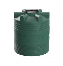 Емкость Polimer Group V-500 500 л пластиковая с крышкой зеленая