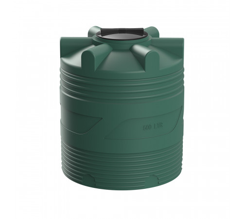 Емкость Polimer Group V-500 500 л пластиковая с крышкой зеленая Емкость Polimer Group V-500 500 л пластиковая с крышкой зеленая