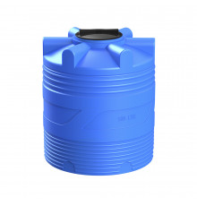 Емкость Polimer Group V-500 500 л пластиковая с крышкой синяя