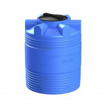 Емкость Polimer Group V-300 300 л пластиковая с крышкой синяя