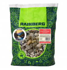 Галька речная окатанная Rainberg 20-40 мм 10 кг пестрая
