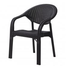 Кресло пластиковое Heniver Bambo шоколад 820х435х640 (SPC-B018)
