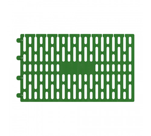 Забор декоративный Green Glade 35х21 см сборный зеленый Забор декоративный Green Glade 35х21 см сборный зеленый