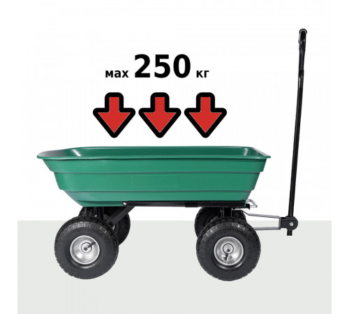 Тележка садово-строительная четырехколесная Helex 75 л 250 кг (G201) Тележка садово-строительная четырехколесная Helex 75 л 250 кг (G201)