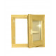Окно деревянное Timber&style 460х470х45 мм 1 створка поворотная