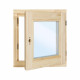Окно деревянное Timber&style 400х400х45 мм 1 створка поворотная