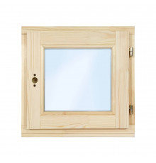 Окно деревянное Timber&style 400х400х45 мм 1 створка поворотная