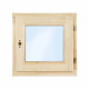 Окно деревянное Timber&style 400х400х45 мм 1 створка поворотная