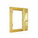Окно деревянное Timber&style 460х470х45 мм 1 створка поворотная