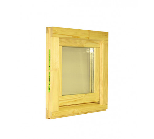 Окно деревянное Timber&style 460х470х45 мм 1 створка поворотная Окно деревянное Timber&style 460х470х45 мм 1 створка поворотная