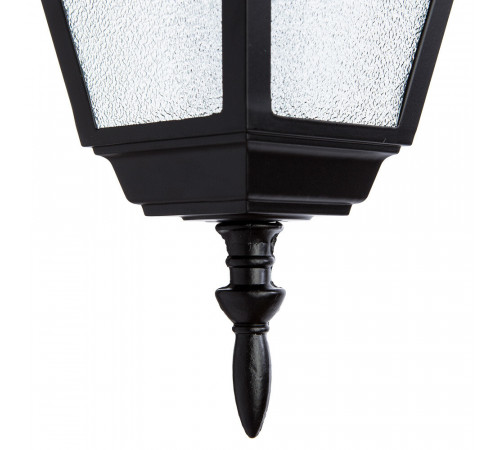 Светильник садово-парковый подвесной Arte Lamp Bremen черный 260 мм E27 60 Вт IP44 (A1015SO-1BK) Светильник садово-парковый подвесной Arte Lamp Bremen черный 260 мм E27 60 Вт IP44 (A1015SO-1BK)