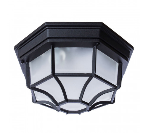 Светильник садово-парковый подвесной Arte Lamp Pegasus черный 130 мм E27 100 Вт IP65 (A3100PL-1BK)