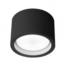Светильник садово-парковый накладной Elektrostandard Light черный 66 мм GX53 12 Вт IP54 (35144/H)