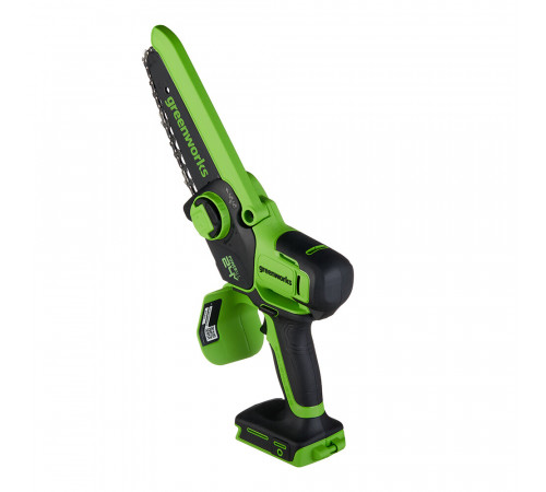 Пила цепная аккумуляторная Greenworks 24V GD24CSMNX 24 В 6' шаг 1/4' паз 1,1 мм 32 звена без АКБ и ЗУ (2008707) Пила цепная аккумуляторная Greenworks 24V GD24CSMNX 24 В 6' шаг 1/4' паз 1,1 мм 32 звена без АКБ и ЗУ (2008707)