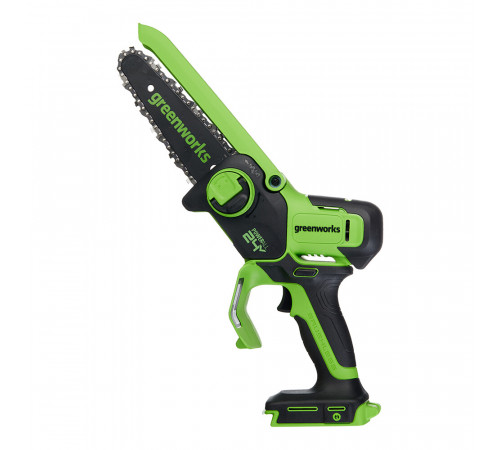 Пила цепная аккумуляторная Greenworks 24V GD24CSMNX 24 В 6' шаг 1/4' паз 1,1 мм 32 звена без АКБ и ЗУ (2008707) Пила цепная аккумуляторная Greenworks 24V GD24CSMNX 24 В 6' шаг 1/4' паз 1,1 мм 32 звена без АКБ и ЗУ (2008707)