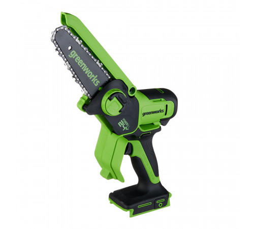 Пила цепная аккумуляторная Greenworks 24V GD24CSMNX 24 В 6' шаг 1/4' паз 1,1 мм 32 звена без АКБ и ЗУ (2008707) Пила цепная аккумуляторная Greenworks 24V GD24CSMNX 24 В 6' шаг 1/4' паз 1,1 мм 32 звена без АКБ и ЗУ (2008707)