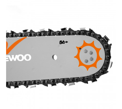 Бензопила Daewoo DACS 5820XT 4,5 л.с. 20' шаг 0,325' паз 1,5 мм 76 звеньев Бензопила Daewoo DACS 5820XT 4,5 л.с. 20' шаг 0,325' паз 1,5 мм 76 звеньев