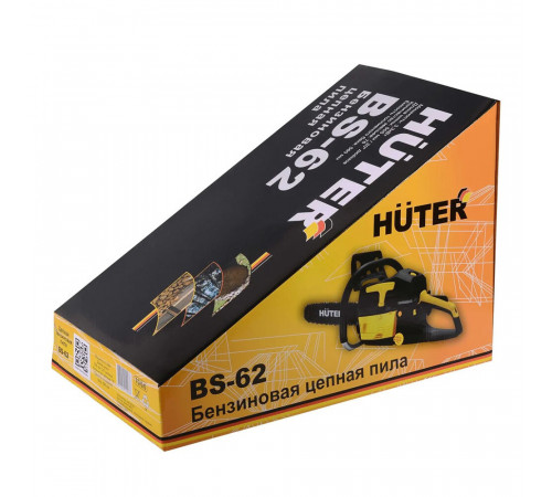 Бензопила Huter BS-62 4,5 л.с. 20' шаг 0,325' паз 1,5 мм 76 звеньев (70/6/6) Бензопила Huter BS-62 4,5 л.с. 20' шаг 0,325' паз 1,5 мм 76 звеньев (70/6/6)